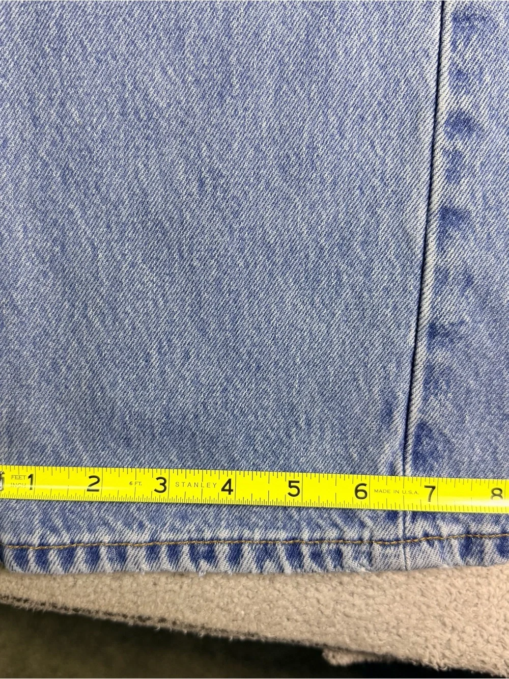 Vintage Levi’s 501 Jeans Men’s 34x32 Blue Light Wash Denim Orginal Straight Fit